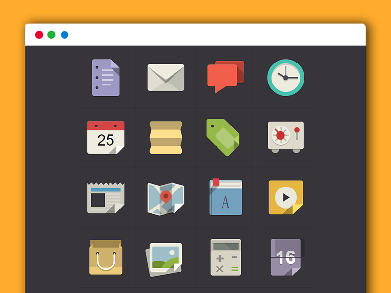 HTML+CSS3实现的网页常用动画ICON图标
